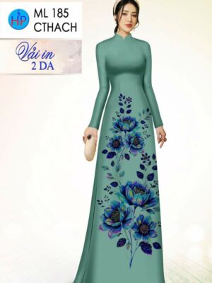 Vải Áo Dài Hoa Sen AD ML185