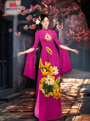 Vải Áo Dài Vai ao dai dep AD
