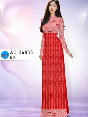 Vải Áo Dài Hoa Văn AD 36833