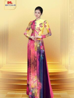 Vải Áo Dài Vai ao dai dep AD
