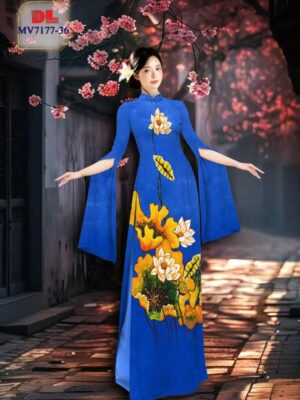 Vải Áo Dài Vai ao dai dep AD