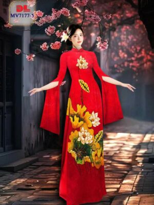 Vải Áo Dài Vai ao dai dep AD
