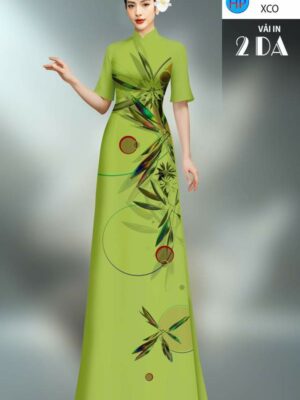 Vải Áo Dài 2 Da Đẹp AD LY199