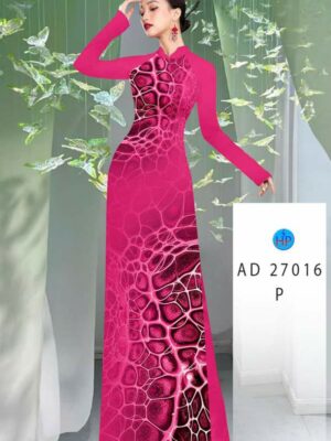 Vải Áo Dài Hoa Văn AD 27016