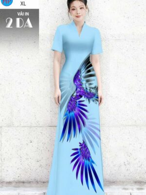 Vải Áo Dài In 2 Da AD LY200
