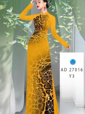 Vải Áo Dài Hoa Văn AD 27016