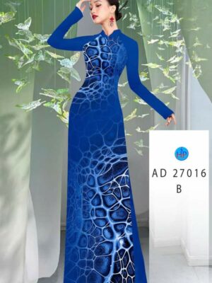 Vải Áo Dài Hoa Văn AD 27016