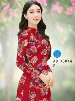 Vải Áo Dài Hoa Đều AD 36844