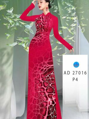 Vải Áo Dài Hoa Văn AD 27016