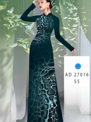 Vải Áo Dài Hoa Văn AD 27016