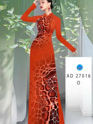 Vải Áo Dài Hoa Văn AD 27016