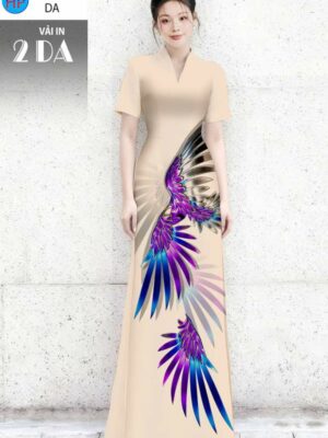 Vải Áo Dài In 2 Da AD LY200