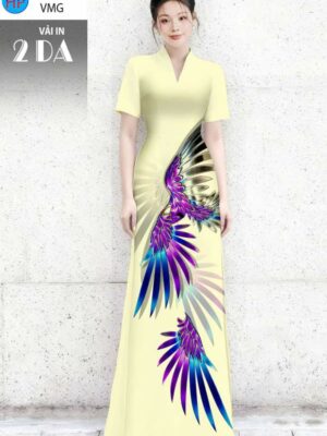 Vải Áo Dài In 2 Da AD LY200