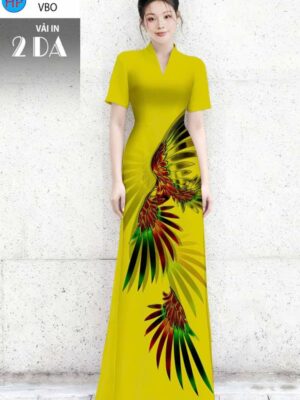 Vải Áo Dài In 2 Da AD LY200
