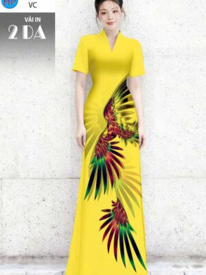 Vải Áo Dài In 2 Da AD LY200