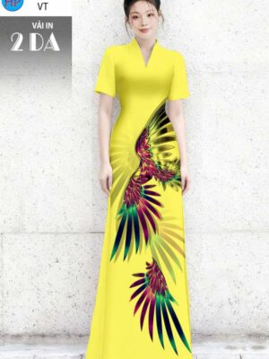 Vải Áo Dài In 2 Da AD LY200