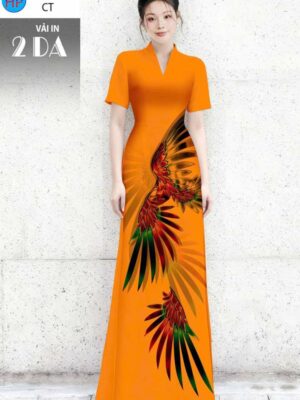 Vải Áo Dài In 2 Da AD LY200