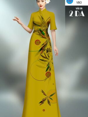 Vải Áo Dài 2 Da Đẹp AD LY199