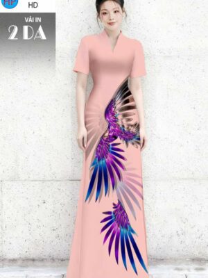 Vải Áo Dài In 2 Da AD LY200