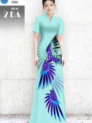Vải Áo Dài In 2 Da AD LY200