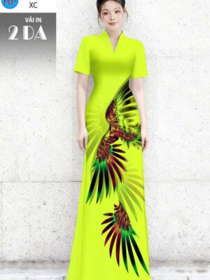 Vải Áo Dài In 2 Da AD LY200