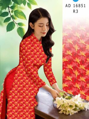 Vải Áo Dài Hoa Đều AD 16851