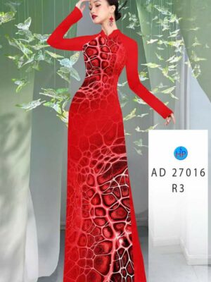 Vải Áo Dài Hoa Văn AD 27016