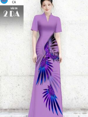 Vải Áo Dài In 2 Da AD LY200