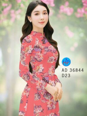 Vải Áo Dài Hoa Đều AD 36844