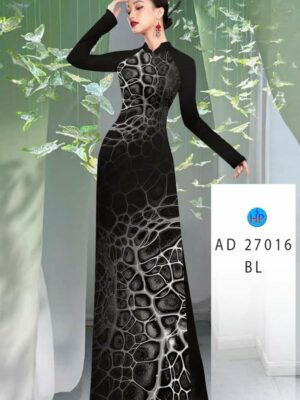 Vải Áo Dài Hoa Văn AD 27016