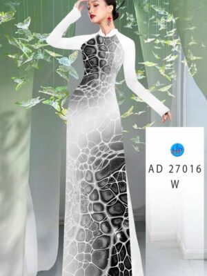 Vải Áo Dài Hoa Văn AD 27016