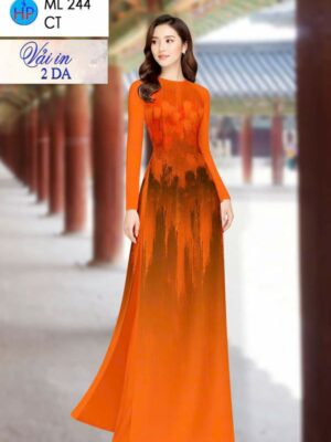 Vải Áo Dài Hoa Văn AD ML244