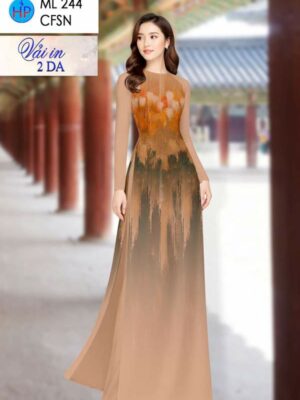Vải Áo Dài Hoa Văn AD ML244