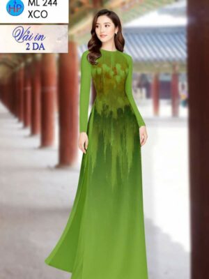 Vải Áo Dài Hoa Văn AD ML244