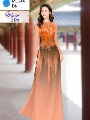 Vải Áo Dài Hoa Văn AD ML244