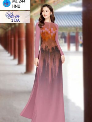 Vải Áo Dài Hoa Văn AD ML244