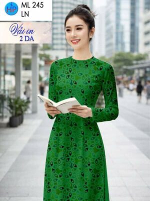 Vải Áo Dài Hoa Văn AD ML245
