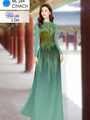 Vải Áo Dài Hoa Văn AD ML244