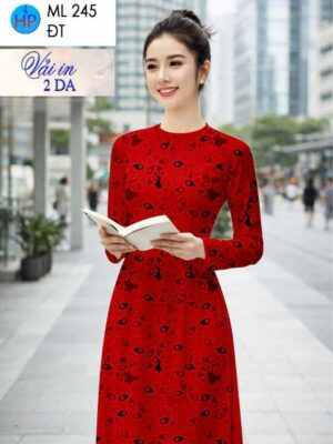 Vải Áo Dài Hoa Văn AD ML245