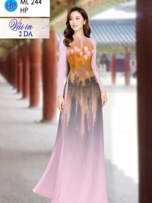 Vải Áo Dài Hoa Văn AD ML244