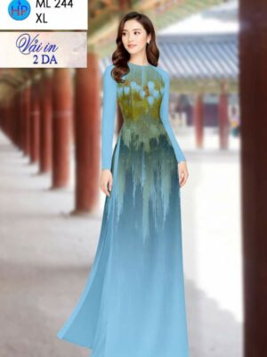 Vải Áo Dài Hoa Văn AD ML244