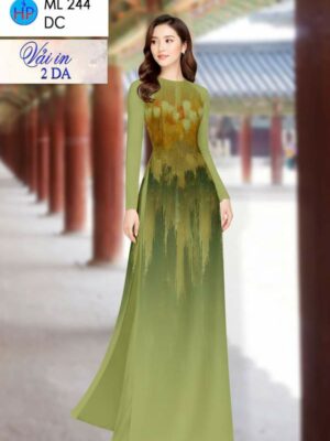 Vải Áo Dài Hoa Văn AD ML244