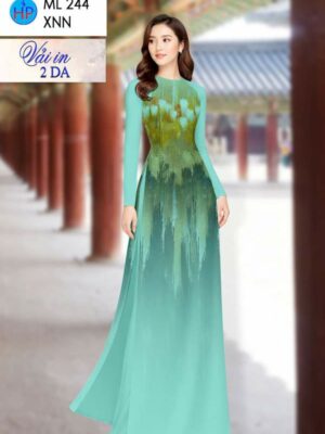 Vải Áo Dài Hoa Văn AD ML244