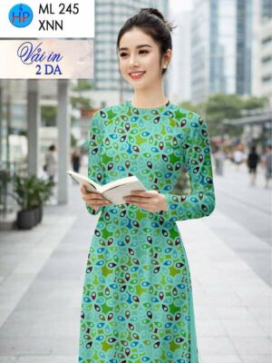 Vải Áo Dài Hoa Văn AD ML245
