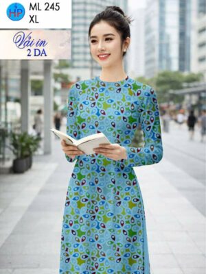 Vải Áo Dài Hoa Văn AD ML245