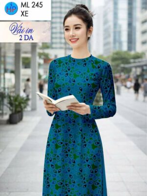 Vải Áo Dài Hoa Văn AD ML245