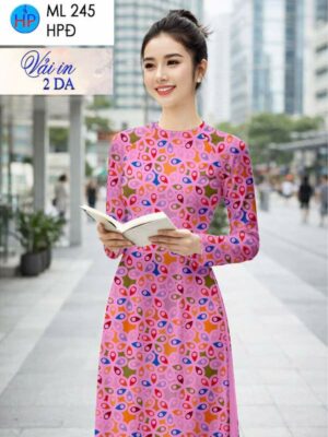 Vải Áo Dài Hoa Văn AD ML245