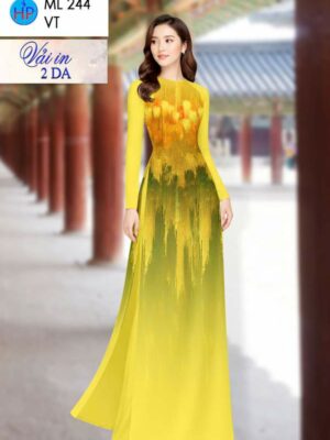 Vải Áo Dài Hoa Văn AD ML244