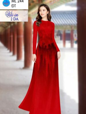 Vải Áo Dài Hoa Văn AD ML244
