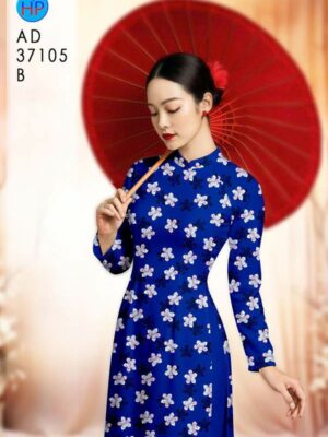 Vải Áo Dài Hoa Đều AD 37105
